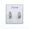 Cubic Zirconia Hoop Earrings - CHOMEL