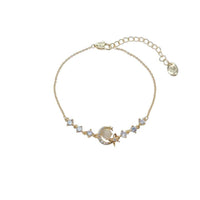 Moonstone Crescent Bracelet