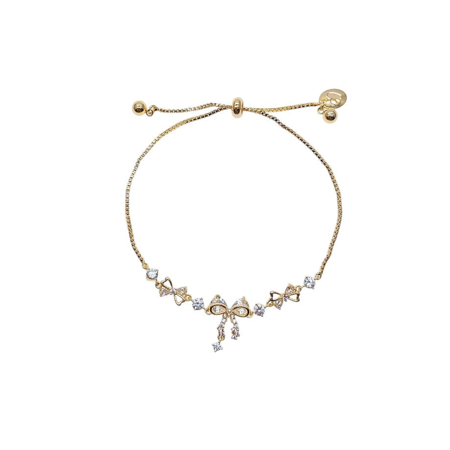 Ribbon Cubic Zirconia Bracelet