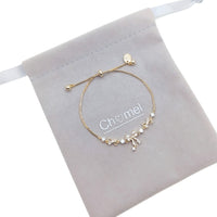 Ribbon Cubic Zirconia Bracelet