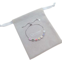 Cubic Zirconia Adjustable Sliding Bracelet