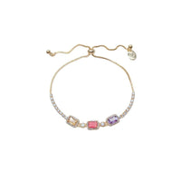 Cubic Zirconia Adjustable Sliding Bracelet
