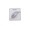 Leaf Cubic Zirconia Brooch - CHOMEL