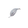 Leaf Cubic Zirconia Brooch - CHOMEL