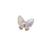 Butterfly Cubic Zirconia & Mother of Pearl Brooch