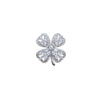 4 Leaf Clover Cubic Zirconia Brooch - CHOMEL