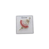 Ballerina Cubic Zirconia Brooch