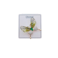 Butterfly Cubic Zirconia Brooch