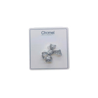 Ribbon Cubic Zirconia Brooch - CHOMEL