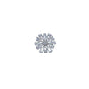 Flower Cubic Zirconia Brooch - CHOMEL