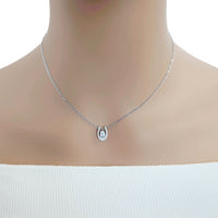 Horseshoe Cubic Zirconia  Necklace - CHOMEL