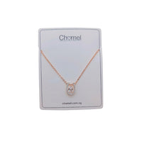 Horseshoe Cubic Zirconia  Necklace - CHOMEL