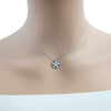 Flower Cubic Zirconia Pendant - CHOMEL
