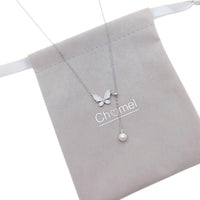 Butterfly Cubic Zirconia Necklace