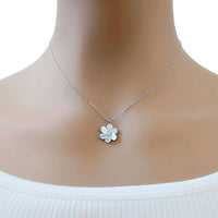 Flower Mother of Pearl Necklace