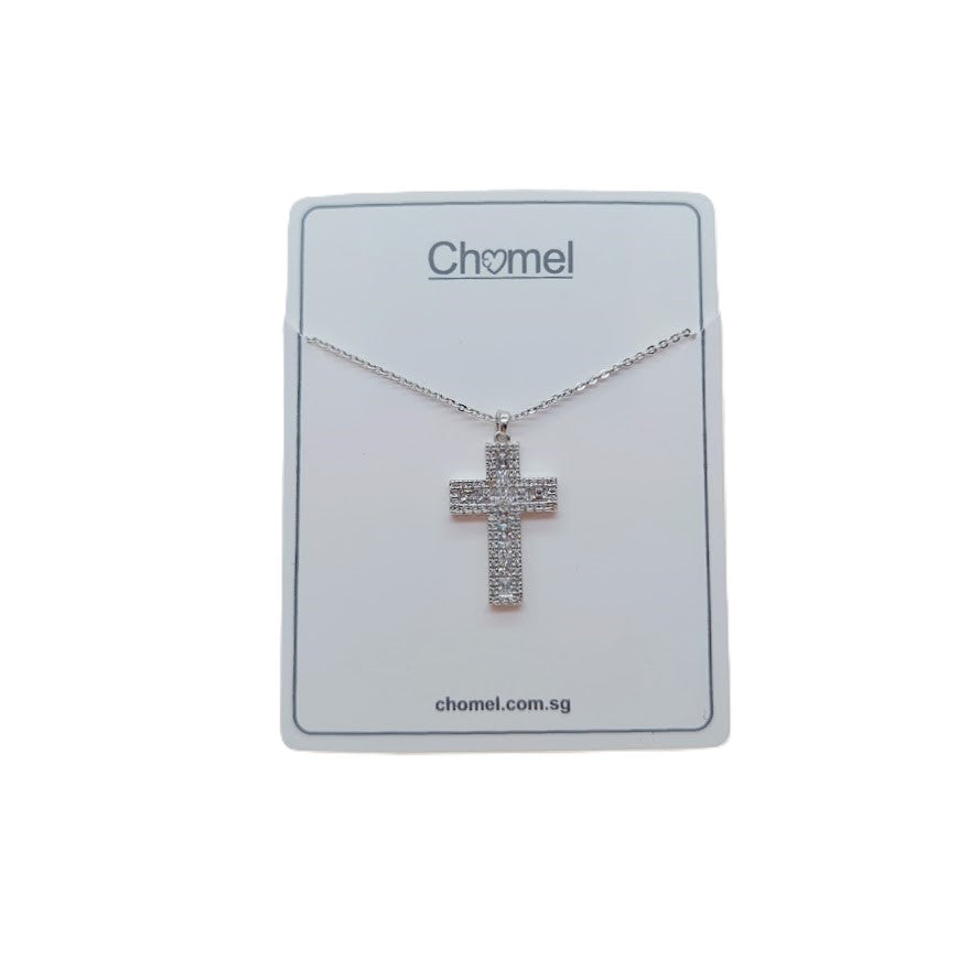 Cross Cubic Zirconia Necklace