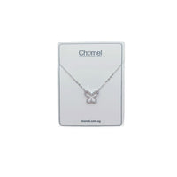 Butterfly Cubic Zirconia Necklace