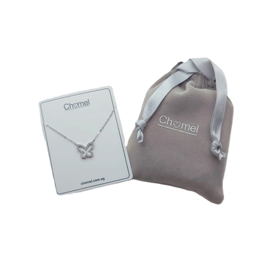 Butterfly Cubic Zirconia Necklace