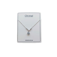 Cubic Zirconia Pendant Necklace