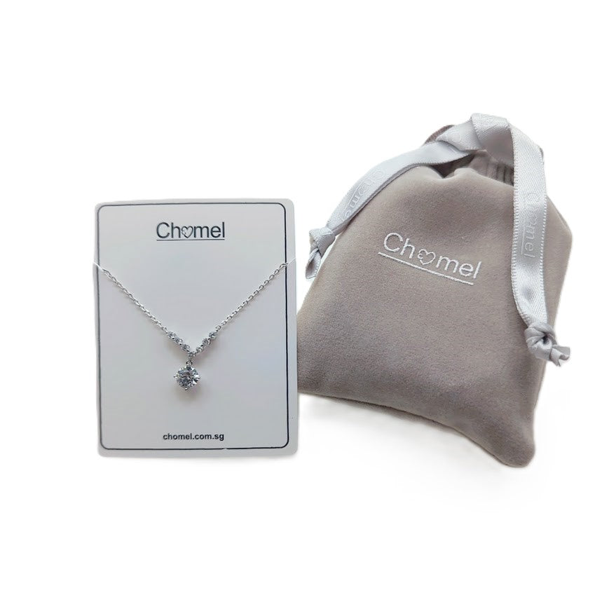 Cubic Zirconia Pendant Necklace