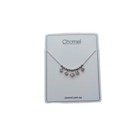 Solitaire Drops Cubic Zirconia Necklace