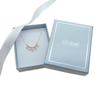 Solitaire Drops Cubic Zirconia Necklace