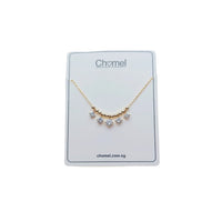 Solitaire Drops Cubic Zirconia Necklace