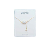 Planet Cubic Zirconia Necklace