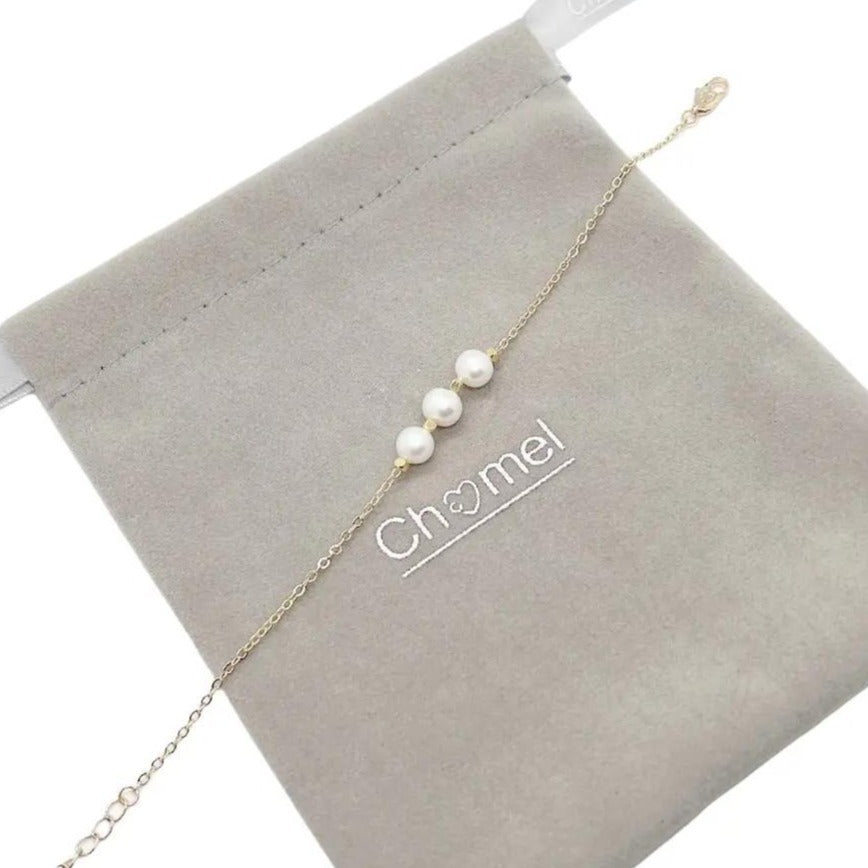 Freshwater Pearl Chain Bracelet