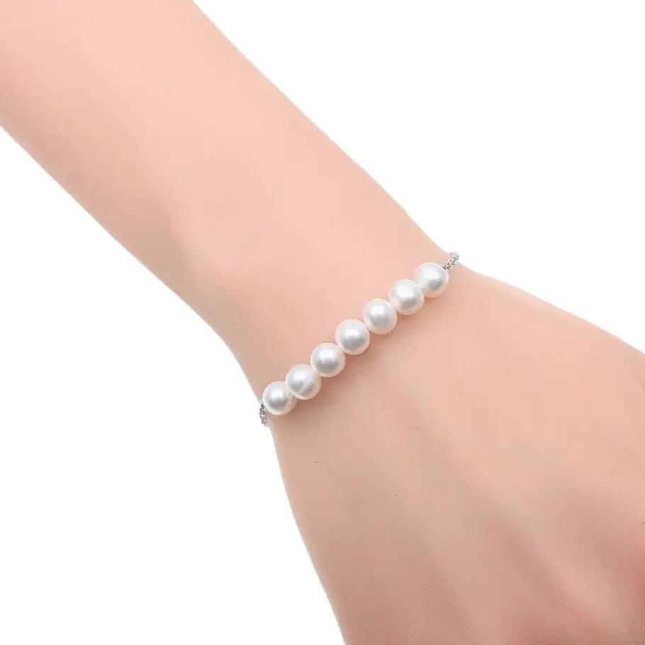 Freshwater Pearl Chain Bracelet