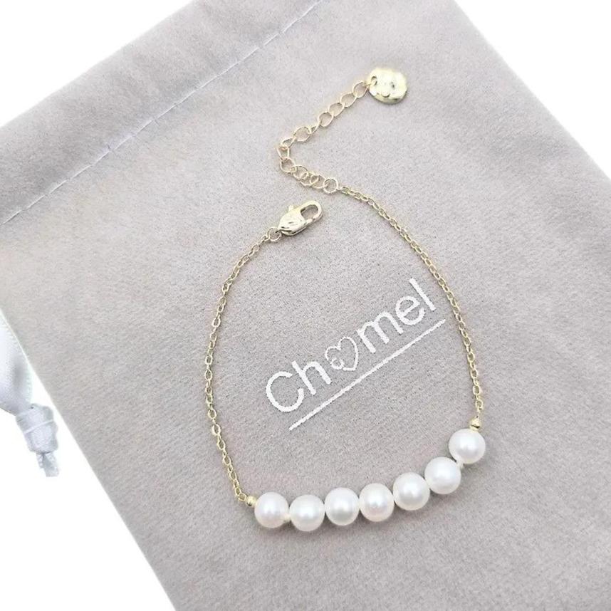 Freshwater Pearl Chain Bracelet