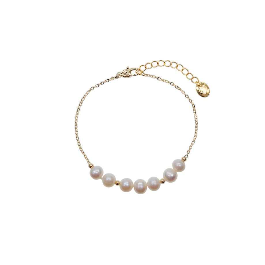 Freshwater Pearl Chain Bracelet