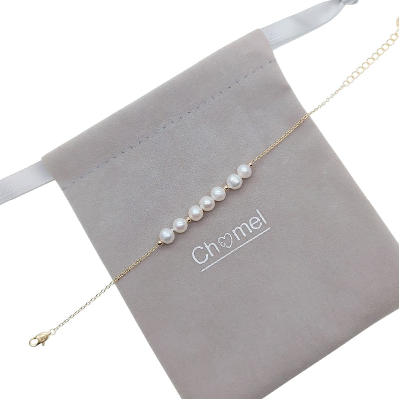 Freshwater Pearl Chain Bracelet