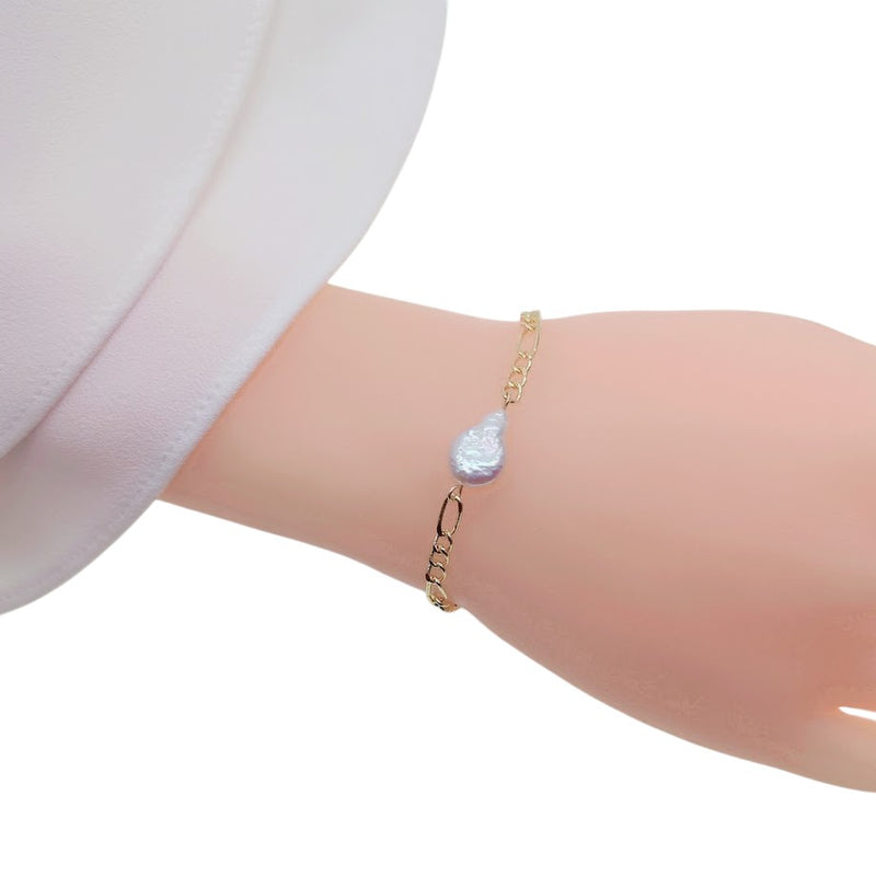 Freshwater Pearl Chain Bracelet