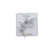 Leaf Freshwater Pearl Brooch - CHOMEL