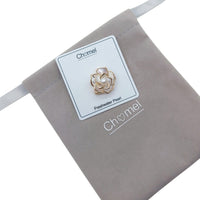 Rose Flower Freshwater Pearl Brooch
