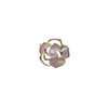 Rose Flower Freshwater Pearl Brooch