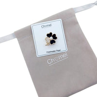 4 Leaf Clover Freshwater Pearl Brooch