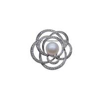Flower Freshwater Pearl Brooch - CHOMEL