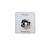 Flower Freshwater Pearl Brooch
