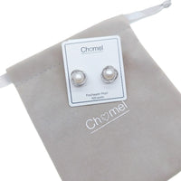 Freshwater Pearl & Cubic Zirconia Earrings - CHOMEL
