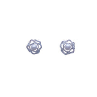 Freshwater Pearl & Cubic Zirconia Earrings