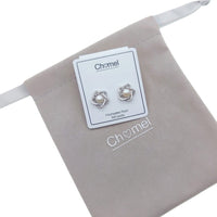 Freshwater Pearl & Cubic Zirconia Earrings