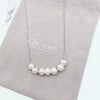 Freshwater Pearl Necklace On Chain