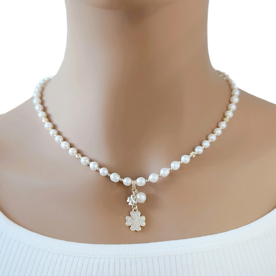 Freshwater Pearl 17" Necklace - CHOMEL