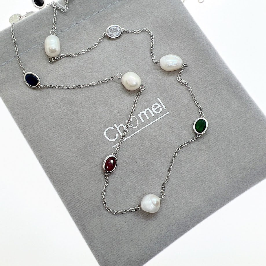 Chomel pearl necklace sales
