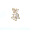 Butterfly Freshwater Pearl Brooch - CHOMEL