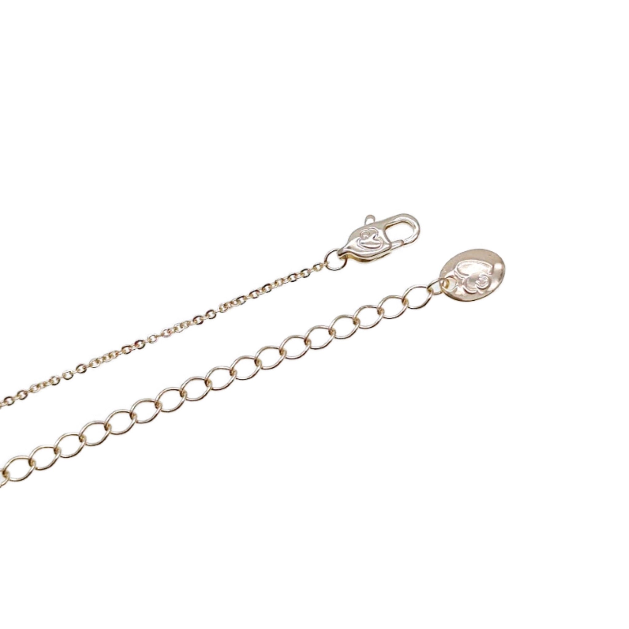 Circle Mother of Pearl & Cubic Zirconia Necklace - CHOMEL