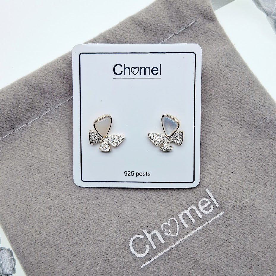 Butterfly Mother of Pearl Earrings