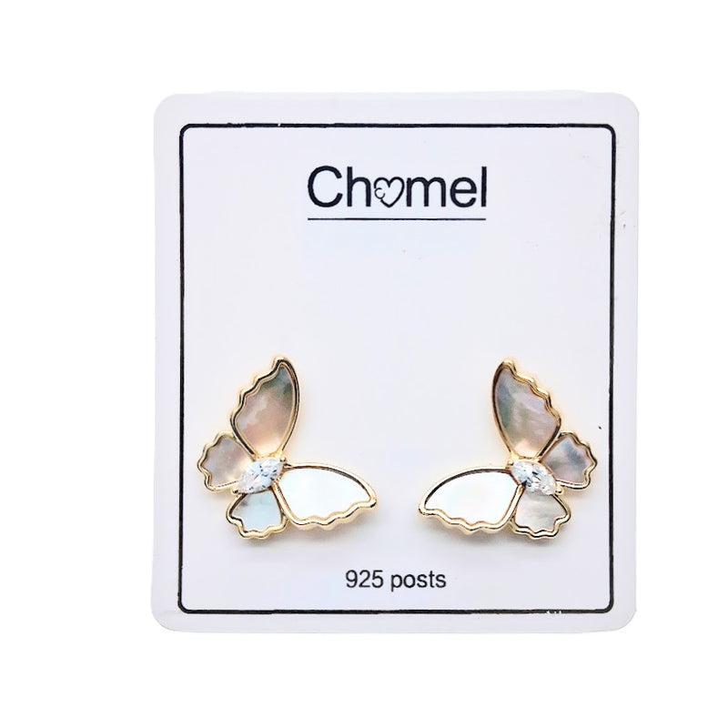 Butterfly Mother of Pearl Earrings